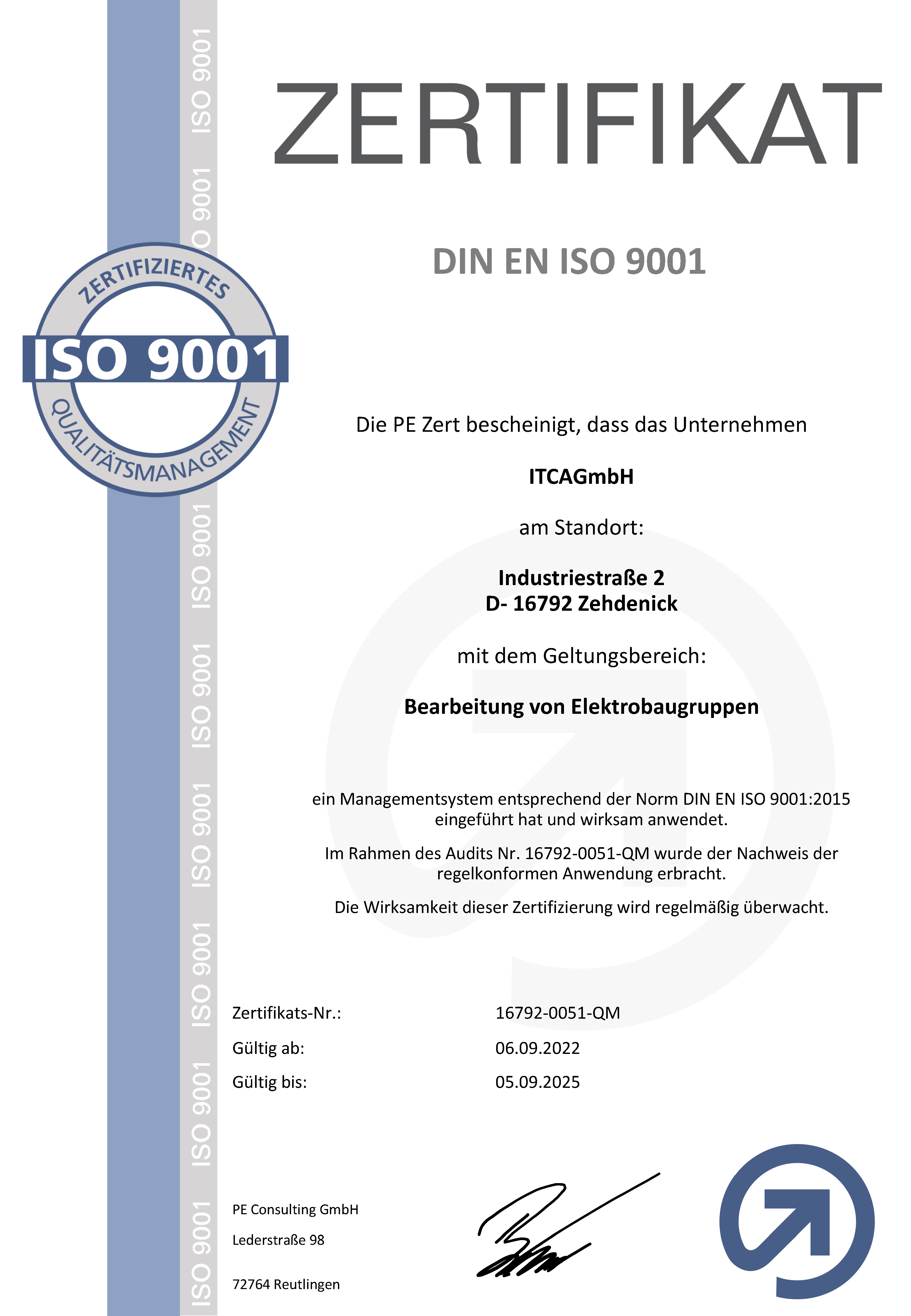Verguss auf einer Platine